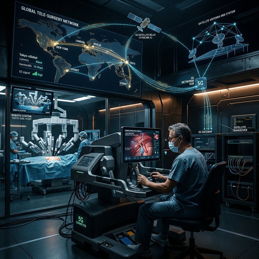 Tele-surgery & Remote Collaboration